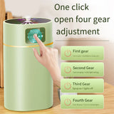 Thick fog humidifier 1.1L, household silent bedroom large capacity colorful breathing light rainbow light, with night