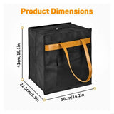 New Durable Waterproof Shoe Organizers with PVC Compartments and Zippered Pockets for 6 Pairs of Shoes