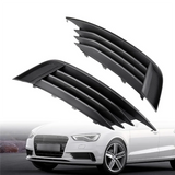 Exclusive Front Bumper Lower Grills Fog Light Cover For A3 S3 2013-2017, 8V5807681 8V5807682 2PCS