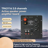 (BAAY) TPA3116 Subwoofer Active Speaker Amplifier Board Digital Active Amplifier Board Pure Basss Home Audio Amplifier Board