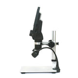 Digital Microscope 7 Inch Large Color Screen Large Base LCD Display 12MP 1-1200X Continuous Amplification Magnifier With A G1200
