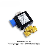 X For Autoclave Normal Open NO SOLENOID VALVE Two-way Bigger Orifice DC 24V Air Water Spare Autoclave Parts Tools Lab DC24