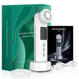 Household Facial Vibration Massager Hot Cold Intelligence Microcurrent Beauty Device Rechargeable Photon Rejuvenation Devices