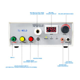 Thermocouple spot welding machine TL-WELD high-temperature wire ball can be externally connected with argon gas and rechargeable