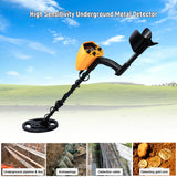 High Precision Metal Detector Underground Gold Treasure Detector Gold, Silver and Copper Treasure Hunter With Earphone