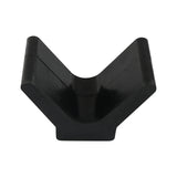 2 Inch V-Style Bow Stop 1/2In Mounting Hole Diameter Boat Bow Stop Trailer Stopper Rubber for Boat Trailer Roller Parts