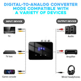 Bluetooth 6.0 Car Receiver Transmitter aptX HD 3.5mm Jack Aux Wireless Adapter Music for TV Car 2 RCA  Audio Receiver Adapter
