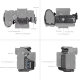 Camera Cage Kit For Sony Alpha 7R V, Alpha 7 IV, Alpha 7S III Enhanced Protection And Mounting Options