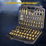77pcs/set of Pure Copper Automotive Air Conditioning Maintenance Leak Detection Tool Leak Detection Plug