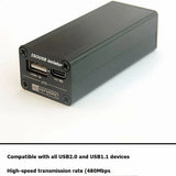 New 480Mps 1500v High-Speed USB 2.0 Audio Isolator USB-B to USB-A /Type-C Output for Decoding Amplifier