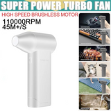 ABWG-New X5 Jet Turbo Fan 130000 RPM Electric Jet Fan Super Jet Fan Blower Violent Turbo Fan Tools Outdoor