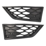 2PCS Front Side Grill Covers 5F0853665C 5F0853666C Front Fog Light Grill Cover Fog Light Frame for SEAT Leon SC ST 5F 2012-2017