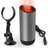 Car Heater Air Cooler Fan 12V 24V 150W Fast Heating Rotatable Defogger Defroster Vehicle Windscreen Demister Fan for Automobile