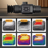 Infrared Thermal Scope Monocular 384X288 50 Hz 35 mm Lens Scope with Rail Mount 6 Imaging Modes Thermal Camera for Night Hunting