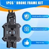 B27B 13-Inch FPV Racing Drone Frame Carbon Fiber Quadcopter FPV Freestyle Frame For Enhanced Flight Stability & Performance