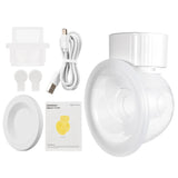 Wearable Invisible Breast Pump – Hands-Free, Low Noise Electric Feeder with Adjustable Suction & Modes | Portable Set