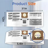 Suitable For Shopvac 5-8 Gallon Series Vacuum Cleaner Accessories Vacuum Bag Dust Bag Replacement Accessories