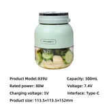 Portable Electric Juicer Blender Mini Mixers Juicers Fruit Extractors Food Milkshake Multifunction Sports Bottle Juicing Cup
