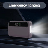Car Emergency Starting Power Supply Inflation Pump Portable and Multifunctional Universal for Both Men and Women