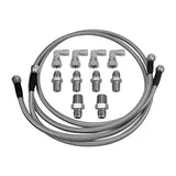 Transmission Cooler Hose 1Set For Suburban GMC Sierra Buick Lesabre Ford F-150 Dodge Jeep TH350 700R4 TH400