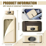 Portable Clothes Dryer For Laundry, Mini Portable Dryer Machine With Adjustable Timer For Apartment, RV, Travel EU Plug