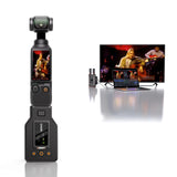 VRRIIS Wireless HDMI Extender Video Transmitter Receiver for DJI Pocket 3 Wireless Video Transmission 500m Camera UVC Recording