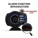OBDII Meter Digital Display Dashboard Speed RPM Water Temperature Voltage Gauge OBD2 Head Up Display For Car