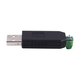 6X PC USB To RS485 RS485 Interface Converter Serial Adapter Compatible + PLC