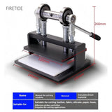 220 * 160 * 10mm manual die-cutting machine, manual leather cutting and cutting machine, handmade material cutting machine
