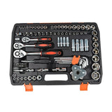 Screwdriver kit socket wrench ratchet set for home car repairs Hand Tool Sets Car 121 Pcs Repair Kit Home Mechanic Tool Box Set