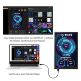 8in 8.8in USB LCD Monitor Built in Theme Diy Monitor For PC Case CPU GPU Temp