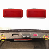 2X Trunk Interior License Plate Light For A B C GLA GL GLE ML Class W221 W212 W204 W246