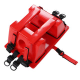 4 Straps Head Fixation Immobilizer Multiple Carrying Handle Mouth Water Based Paint for First Aid Spine Board Head Immobilizer