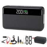 Car Emergency Starting Power Supply Inflation Pump Portable and Multifunctional Universal for Both Men and Women