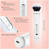HH Face Beauty Brush Cosmetic Tools Makeup Brush Blending AUTO Cosmetics 3 Speeds Recharge Automatically Makeup Tools