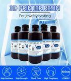 High Quality Liquid Casting Wax Resins Yellow Color Jewelry 3D Printer Castable Resins for LCD/DLP/SLA Printer 500g/1000g