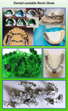 HH Lab High Precision Ash-free Green Color Lab Casting Resin 3D Printing Resins for LCD DLP Printer 500g 1000g