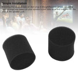 8pcs Sponge Foam Speaker Port Tube Noise Reduction 55mmx50mm Speaker Port Sponge Cylindrical for Sound Box Speaker Cabinet