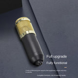 BM800 Condenser Microphone Kit Computer Sound Card Mobile Phone Audio Mixer Streaming Headset Microphone Studio Recording