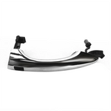 Exclusive 1Pair Front Door Inductive Chrome Handle Have Button 82651-C5710 82661-C5710 For Kia Sorento 2015-2018 Outer Pull Hand