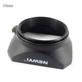 37 to 58 mm Square Lens Hood Retro Universal Lens Accessories for Sony Fujifilm Olympus Mirrorless Camera Lenses DV Camcorders