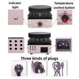 Premium Keratin Melting Glue Pot for Keratin Glue Small Capacity Constant Temperature Glue Pot Support Plug for Hair Extension