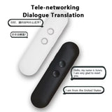 T4 Wireless Smart Translator, portable 97-language two-way real-time instant voice translation APP, Bluetooth multi-language
