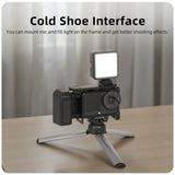 Quick Release Photography Street Grip Kit Shutter Button 2 in1 Detachable Rabbit Cage Grip Lightweight for DJI Osmo Action 6