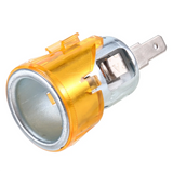 Car Cigarette Lighter Base Cigarette Lighter Socket Plug Elements Bezel 51167052720 For MINI Car Accessories