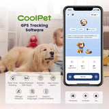 Rechargeable Electric Outdoor GPS Tracking Collar Dog Tracker Hunting With Fence System