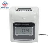 2025W-970 digital Attendance Time recording mac Hot selling CE & FCC certified time clock OEM available punch card time recorde