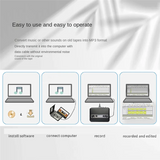 ABWG-Portable USB Cassette Capture Radio Player USB Cassette Tape to MP3 Converter Music Player Walkman Cassette