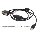 PC75 USB Programming Cable 26-Pin Walkie-Talkies Programming Cables No RIB for Hytera RD620 RD980R MD780 Accessories
