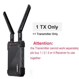 400M Dual HDMI Wireless Extender Display Adapter Video Transmitter Receiver Screen Share for DVD Camera Laptop PC To TV Monitor